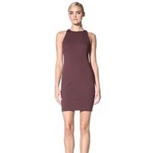 Chaiken ‘Downtown’ Burgundy Mini Bodycon Dress